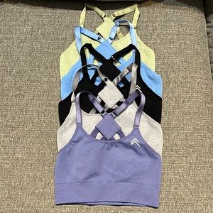 Oner Active diamond back bralette set